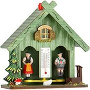 Weerhuisje design groen
