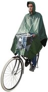 regenponcho fiets groen