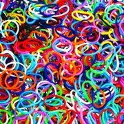 600 Loombandjes kleurenmix