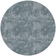 Rond betonlook blauw