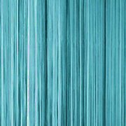 Draadjesgordijn turquoise 100x250cm 