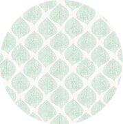 Rond tafelzeil green leaf 140cm 