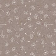 Tafelzeil pluizenbloem bruin