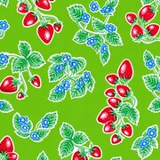 Mexicaans tafelzeil aardbei groen