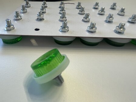 24x mini reflector met schroef