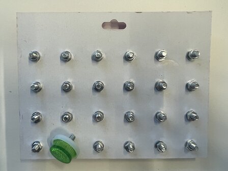 24x mini reflector met schroef