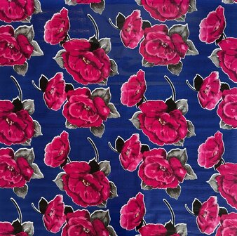 Rond Mexicaans tafelzeil rosas donkerpaars (120cm)