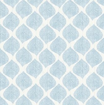 Ovaal tafelzeil blue leaf