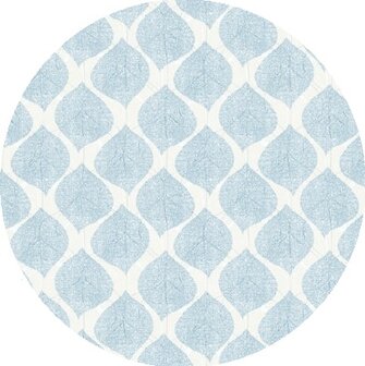 Rond tafelzeil blue leaf