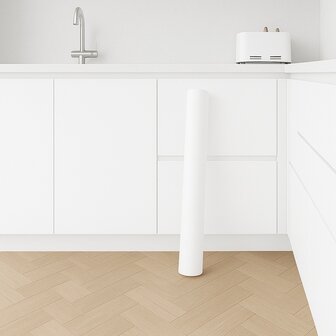 Plakfolie wit mat RAL 9016 (67,5cm) 