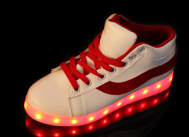 Ledschoenen f-style red 39-41)