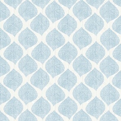 Ovaal tafelzeil blue leaf