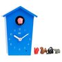 kookoo klok animal house blauw