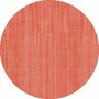 Rond tafelzeil tweed rood (140cm)
