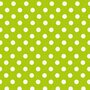 Tafelzeil fris groen met stippen