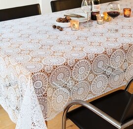 Bij elkaar passen Duidelijk maken Benadrukken kant tafelzeil kopen? € 4,50 - Presents@home