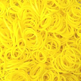 600 Loombands geel