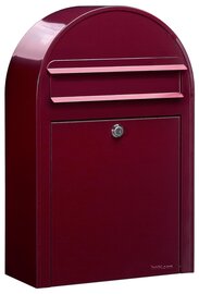 Bobi brievenbus Classic S bordeauxrood RAL 3005