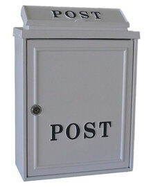 Brievenbus Adelaide wit