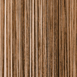 Draadjesgordijn bruin 100x250cm