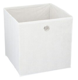 Opbergdoos gebroken wit 30x30cm (past in Ikea Kallax)