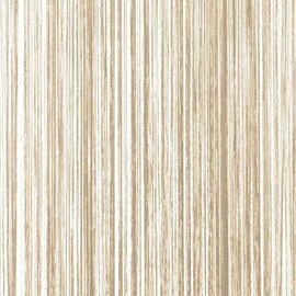 Draadjesgordijn taupe 100x250cm