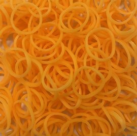 250 Loombands neon oranje