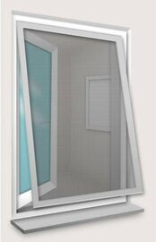 Vaste raamhor grijs (max. 120x150cm)