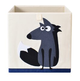 Opbergmand Frusqo wolf (past oa. in Ikea Expedit en Kallax)