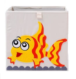 Opbergmand Frusqo goudvis (past oa. in Ikea Expedit en Kallax)