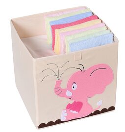 Opbergmand Frusqo olifant baby (past oa. in Ikea Expedit en Kallax)