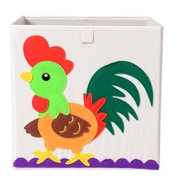 Opbergmand Frusqo haan (past oa. in Ikea Expedit en Kallax)