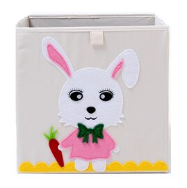 Opbergmand Frusqo konijntje (past oa. in Ikea Expedit en Kallax)