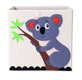 Opbergmand Frusqo Koalabeertje (past oa. in Ikea Expedit en Kallax)