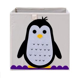 Opbergmand Frusqo pinguin (past oa. in Ikea Expedit en Kallax)