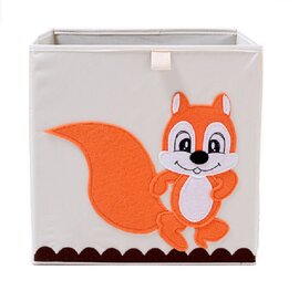 Opbergmand Frusqo eekhoorn (past oa. in Ikea Expedit en Kallax)