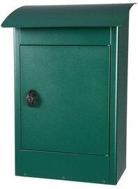 Grote brievenbus Zandvoort groen mat