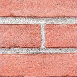 Plakfolie muur rood (45cm)