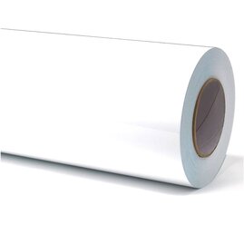 Aslan plakfolie glans wit RAL 9003 (125 cm)