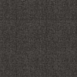 Statisch raamfolie linnenlook zwart (46cm)