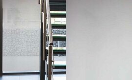 Zonwerend raamfolie statisch lichtgrijs (90cm)