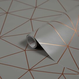 Plakfolie Tico rosé goud (45cm)