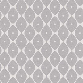 Tafelzeil abstracte ovaaltjes grijs