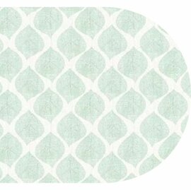 Ovaal tafelzeil green leaf