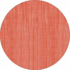 Rond tafelzeil tweed rood (140cm)