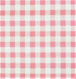 Mexicaans tafelzeil ruitjes roze