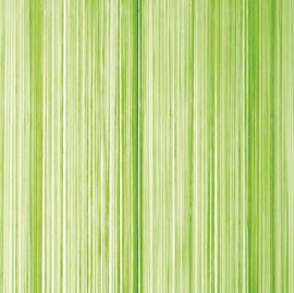Draadjesgordijn appelgroen 100x250cm