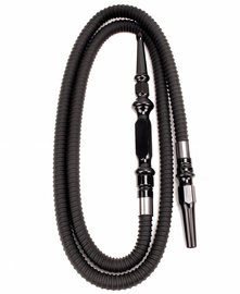 Waterpijpslang lang zwart 175 cm