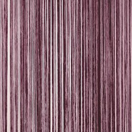 Draadjesgordijn aubergine 100x250cm