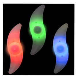 Spaakverlichting blauw